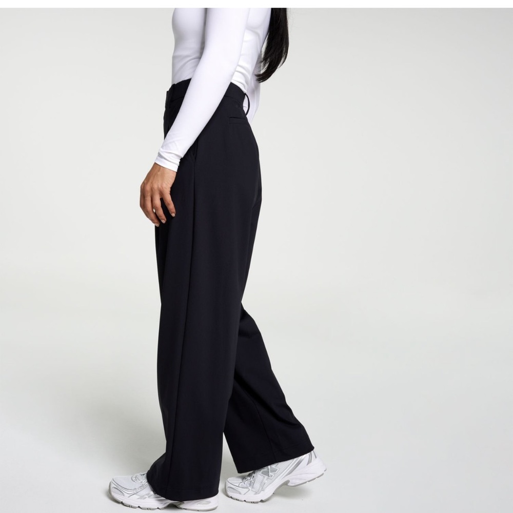CALIA Women's Effortless TrueFlex Wide Leg Pants Black - Picture 4 of 7